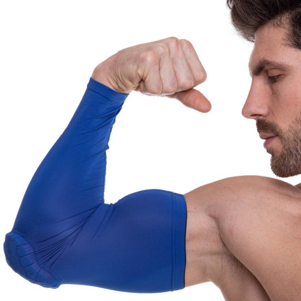 Налокотник спортивний компресійний SP-Sport 3067 1 шт синій