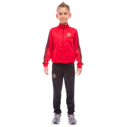 Костюм спортивный детский Клубный MANCHESTER LD-6127-6128K-M красный