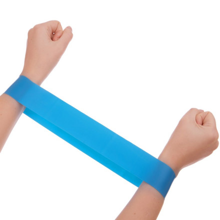 Гумка для фітнесу DOUBLE CUBE LOOP BANDS LB-001-BL XS блакитний