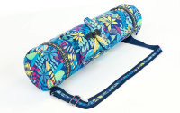 Сумка для йога коврика Yoga bag Fodoko FI-6972-2 темно-синий-голубой