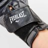 Перчатки боксерские кожаные Everlast BO-6759-BK черный-серый