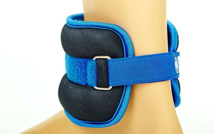 Обтяжувачі-манжети для рук та ніг FI-2502-3-BL (2х1,5)