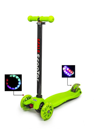 Самокат Scooter 980 салатовый