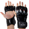 Рукавиці для змішаних єдиноборств MMA Zelart BO-3207 S-XL чорний