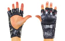 Перчатки для смешанных единоборств MMA PU Everlast BO-3207-BK