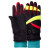 Рукавички гірськолижні теплі дитячі SP-Sport C-51-1 чорний-салатовий-червоний