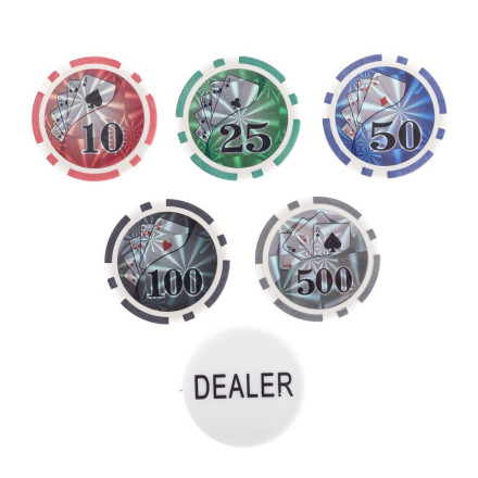 Набір для покеру LAS VEGAS W300N 300 фішок