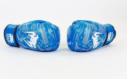 Рукавички боксерські шкіряні Venum MA-5430-B синій