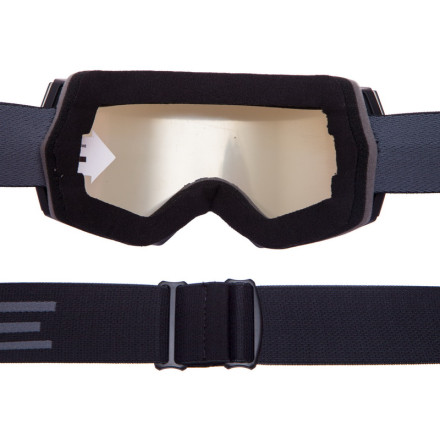 Окуляри гірськолижні SPOSUNE HX010 чорно-жовтогарячий