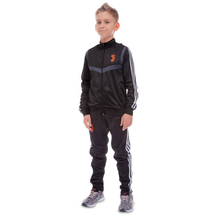 Костюм спортивный детский Клубный JUVENTUS LD-6122K-J черный