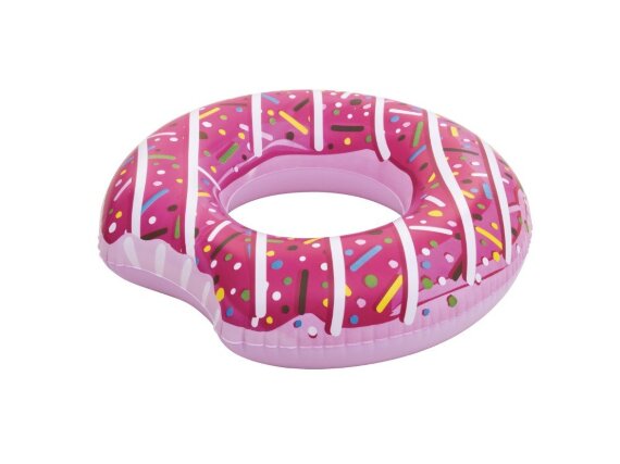 Надувной круг-тюбинг Bestway 36118-2 Малиновый пончик
