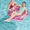 Надувной круг-тюбинг Bestway 36118-2 Малиновый пончик
