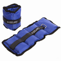 Обтяжувачі-манжети для рук та ніг FI-1967-2-BL (2 x 1кг)