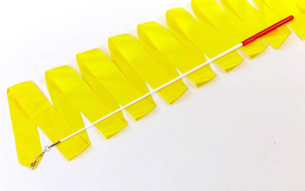 Стрічка гімнастична C-5516 кольору в асортименті 