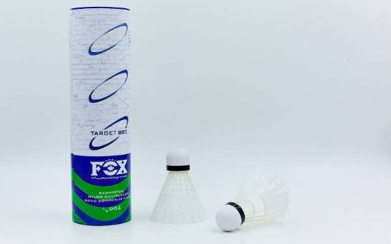 Воланы для бадминтона нейлоновые FOX T880-W