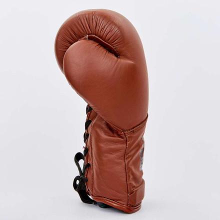 Рукавички боксерські шкіряні Bad Boy VL-6619-BR коричневий