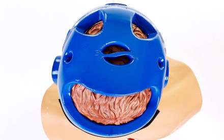  Шолом для тхеквондо із пластиковою маскою BO-5490-B DAEDO