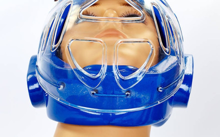  Шолом для тхеквондо із пластиковою маскою BO-5490-B DAEDO