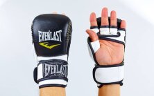 Перчатки для смешанных единоборств MMA PU Elast BO-4612-BKW