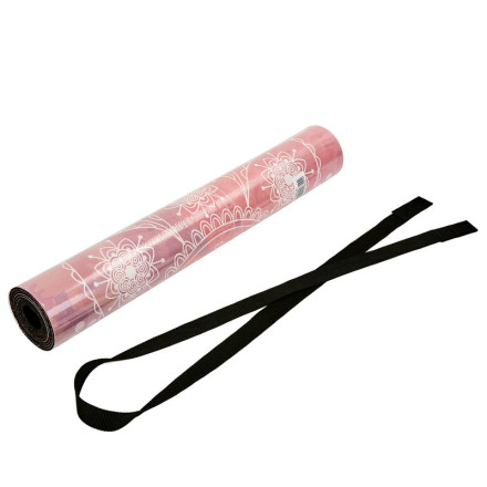 Килимок для йоги Замшевий Record FI-5662-45 фіолетовий