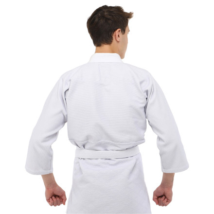 Кімоно для дзюдо HARD TOUCH CO-8917 120-190см білий 