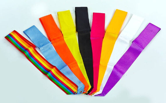 Лента гимнастическая C-3249 цвета в ассортименте 