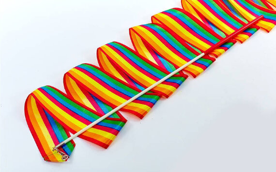 Лента гимнастическая C-3249 цвета в ассортименте 