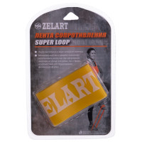 Гумка для фітнесу LOOP BANDS Zelart FI-8228-1 XXS жовтий