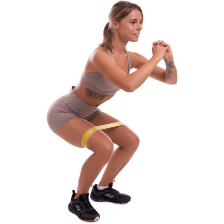 Гумка для фітнесу LOOP BANDS Zelart FI-8228-1 XXS жовтий