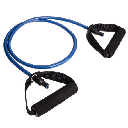 Еспандер трубчастий з ручками з фіксатором дверей Zelart ET-101 MEDIUM довжина-120см чорний