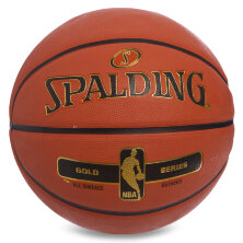 Мяч баскетбольный SPALDING NBA GOLD SERIES OUTDOOR 83492Z №7 оранжевый