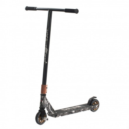 Самокат трюковый Explore Drum Iron HIC WT Абстракция 1