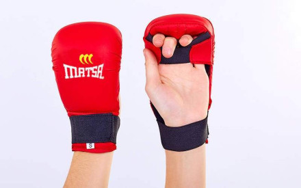 Накладки (рукавички) для карате Matsa MA-0010-R