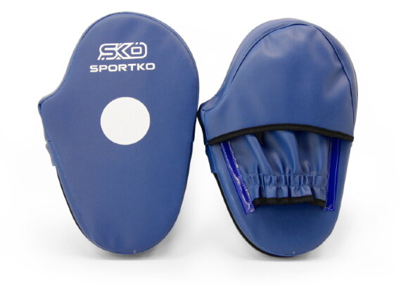 Лапа боксерская Sportko PD-3 р-р 30х20х5см синий 