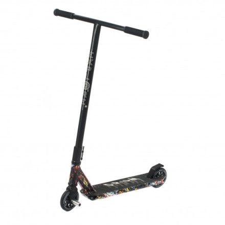 Самокат трюковый Explore Drum Iron HIC WT Абстракция 2