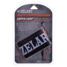 Резинка для фитнеса LOOP BANDS Zelart FI-8228-5 L черный