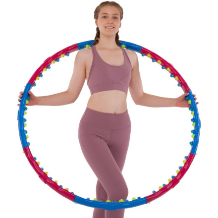 Обруч масажний Хула Хуп SP-Planeta Hula Hoop DOUBLE GRACE MAGNETIC JS-6003 8 секцій