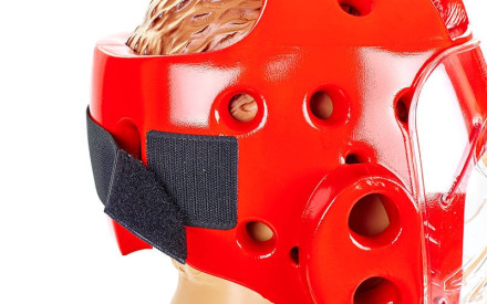  Шолом для тхеквондо із пластиковою маскою BO-5490-R DAEDO 