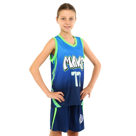Форма баскетбольная подростковая NBA Dallas Mavericks Luca Doncic BA-3796