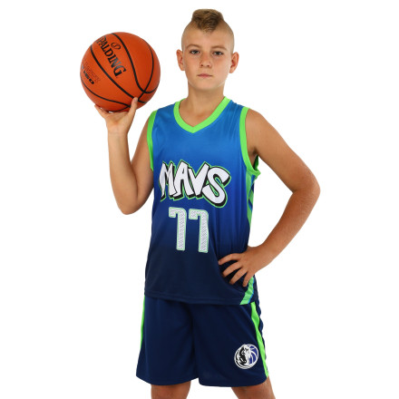 Форма баскетбольная подростковая NBA Dallas Mavericks Luca Doncic BA-3796