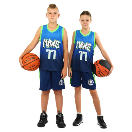 Форма баскетбольная подростковая NBA Dallas Mavericks Luca Doncic BA-3796