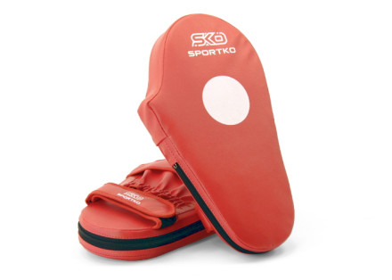 Лапа боксерская Sportko PD-4 р-р 35х20х5см красный