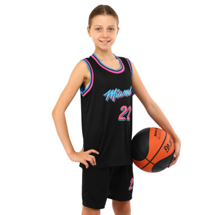 Форма баскетбольная подростковая NBA Miami Heat Butler BA-3769