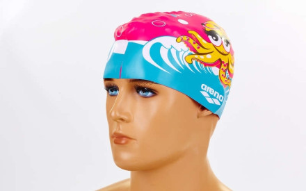 Шапочка для плавання дитяча Arena AR-91925-20 AWT MULTI кольори в асортименті