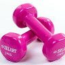 Гантели для фитнеса с виниловым покрытием Zelart Beauty (2x3кг) TA-5225-3