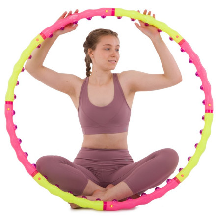 Обруч масажний Хула Хуп SP-Planeta Hula Hoop SPORT HOOP JS-6013 8 секцій