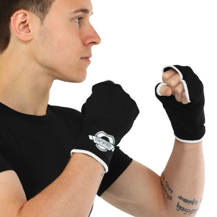 Рукавиці-бинти (мітенки) внутрішні HARD TOUCH CO-8892 розмір XS-XL чорний