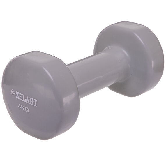 Гантели для фитнеса с виниловым покрытием Zelart Beauty (2x4кг) TA-5225-4