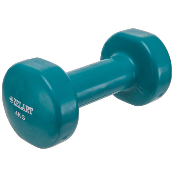 Гантели для фитнеса с виниловым покрытием Zelart Beauty (2x4кг) TA-5225-4
