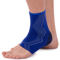Бандаж на гомілковостоп еластичний SIBOTE ST-7024 розмір 1шт синій